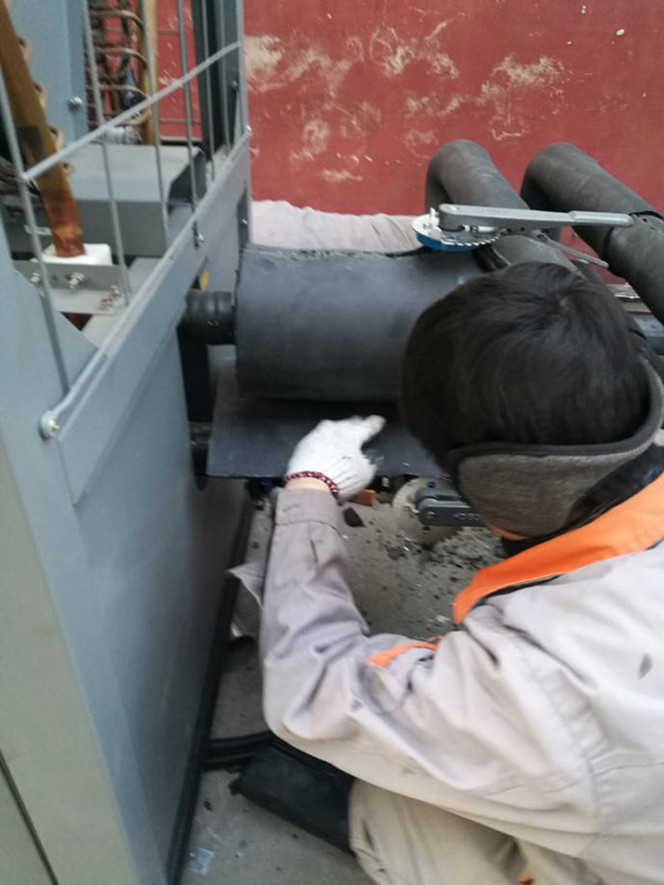 廊坊物探巖土公司空氣源熱泵管道保溫工作 廊坊物探巖土公司空氣源熱泵管道保溫工作